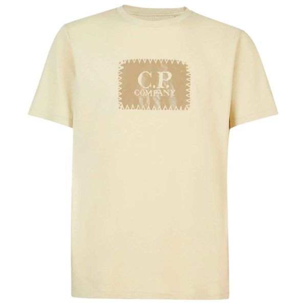 CP Company Label T-shirt Beige