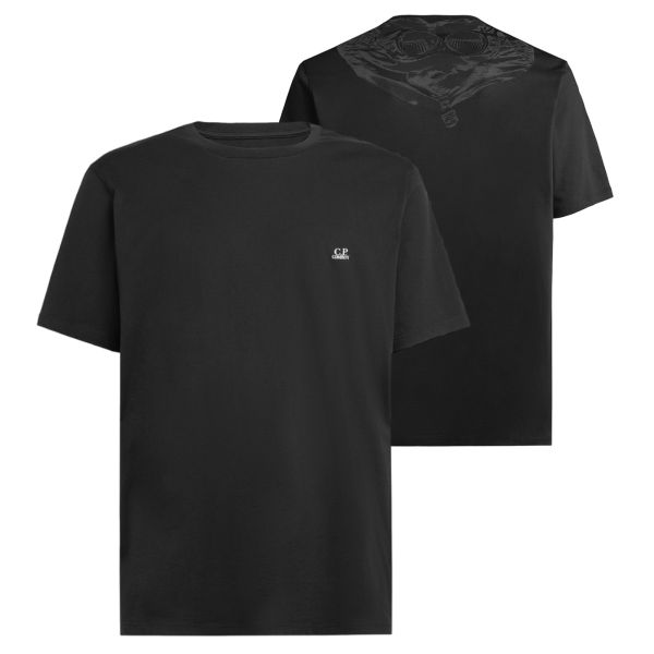 CP Company Goggle Print Back T-shirt Zwart