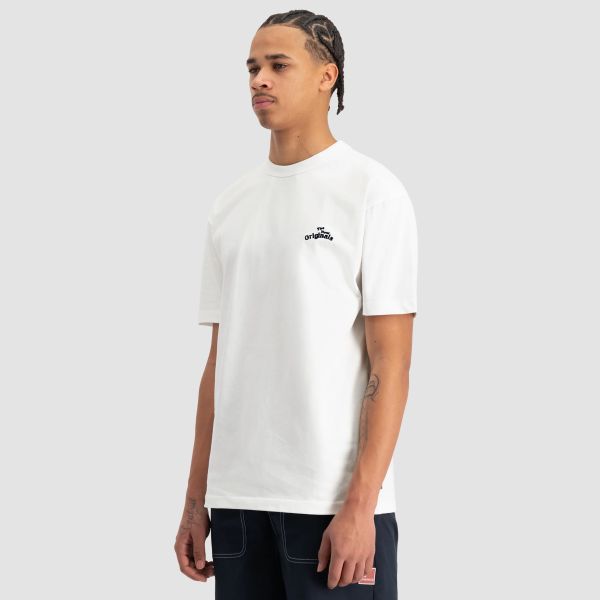 The New Originals Workman Embroidered T-shirt Wit