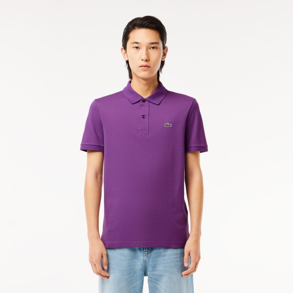 Lacoste Slim Fit Polo Paars