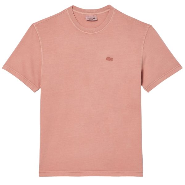 Lacoste Natural Dyed T-shirt Roze