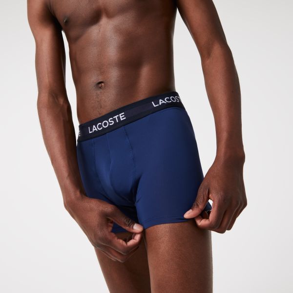 Lacoste 3-Pack Boxer Navy/Blauw