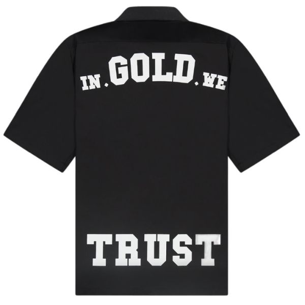In Gold We Trust The Beach Overhemd Zwart