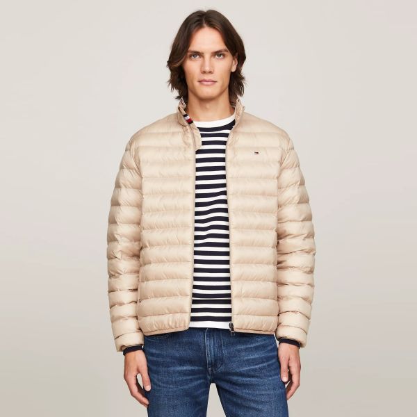 Tommy Hilfiger Packable Recycled Jas Beige