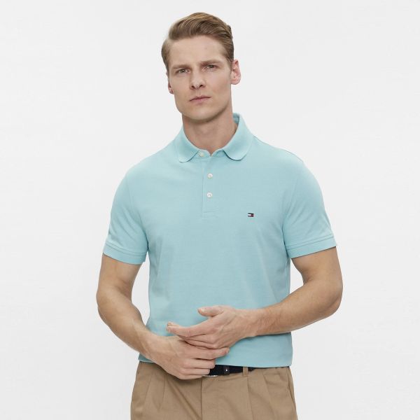 Tommy Hilfiger Polo Turquoise