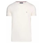 Tommy Hilfiger Stretch Slim Fit T-shirt Off White