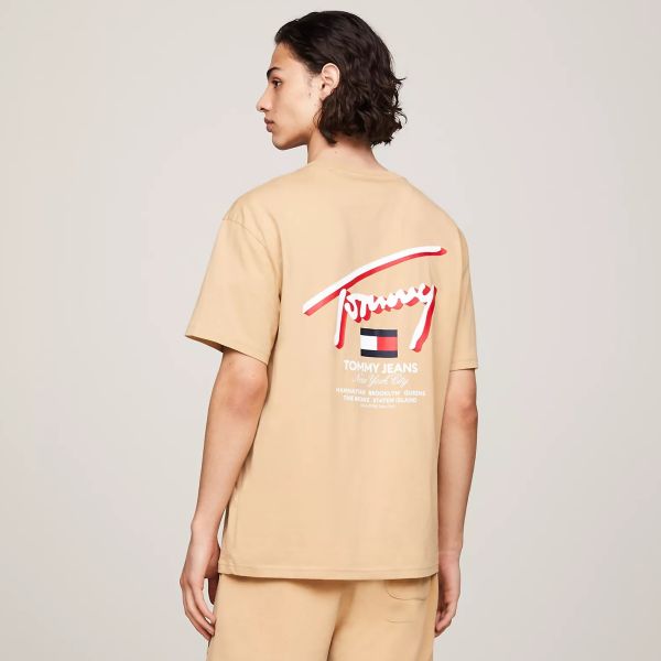 Tommy Jeans 3D Street T-shirt Beige