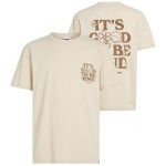 Tommy Jeans Novelty Graphic T-shirt Beige