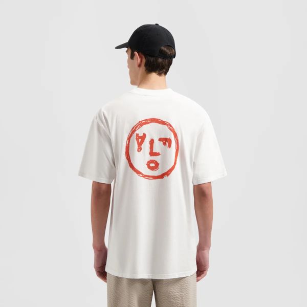 Olaf Face Crayon T-shirt Wit