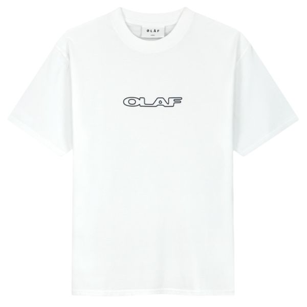 Olaf Drift Outline T-shirt Wit