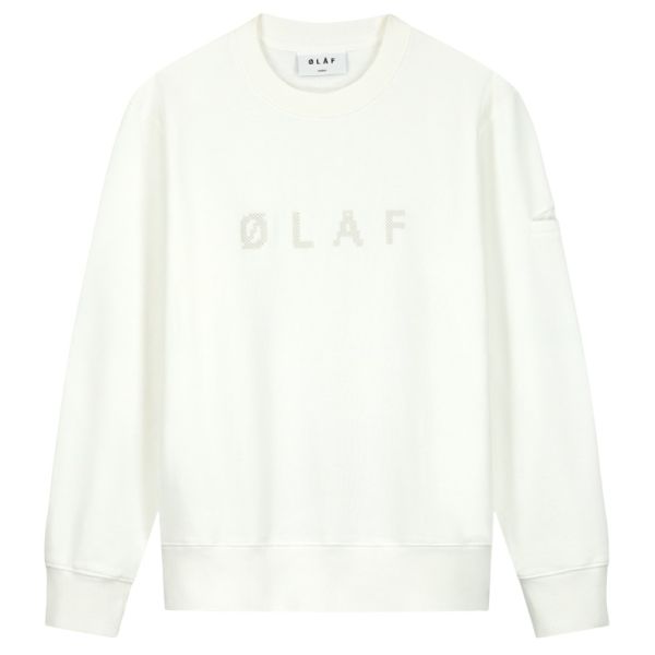 Olaf Cross Stitch Sweater Wit