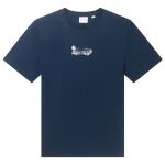 Daily Paper Scratch Logo T-shirt Donker Blauw