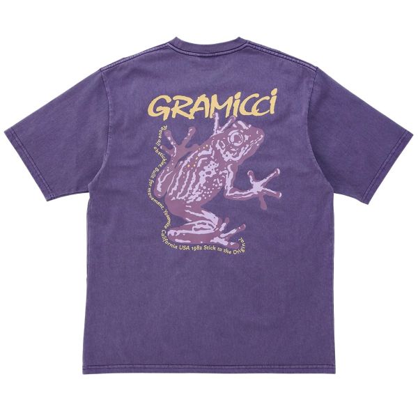 Gramicci Sticky Frog T-shirt Paars