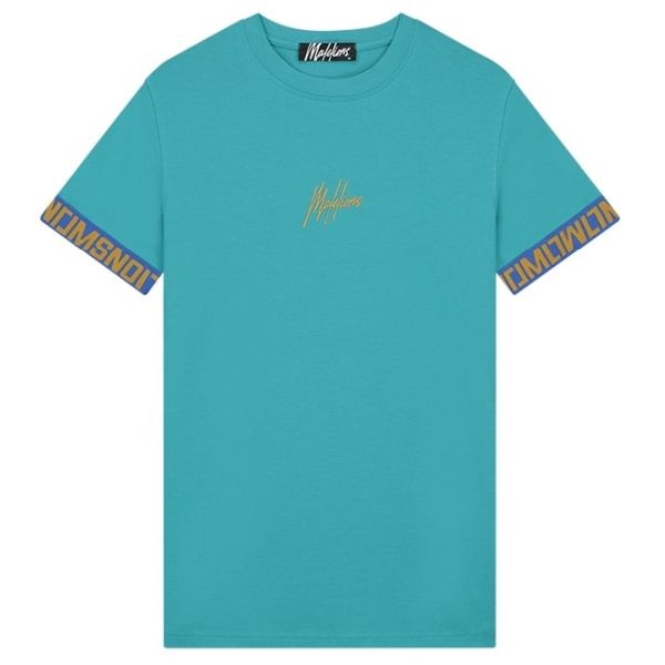 Malelions Venetian T-shirt Blauw