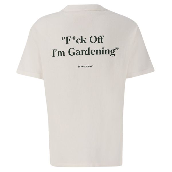 Bram's Fruit Gardening T-shirt Wit