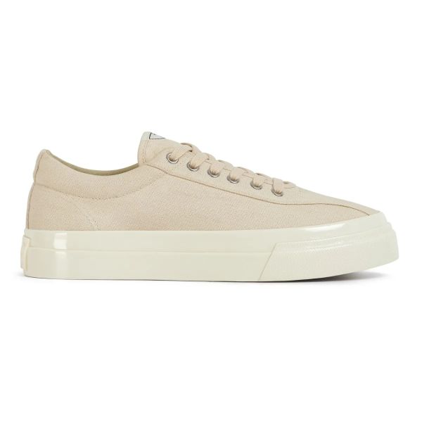 Stepney Workers Club Dellow Canvas Sneaker Off White