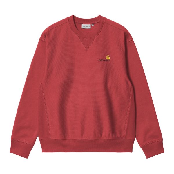 Carhartt American Script Sweater Rood