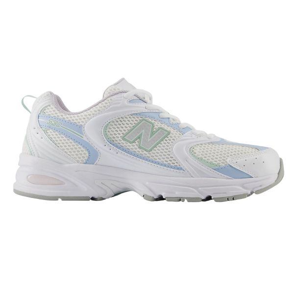 New Balance 530 Sneaker Wit Licht Blauw Mezaldy