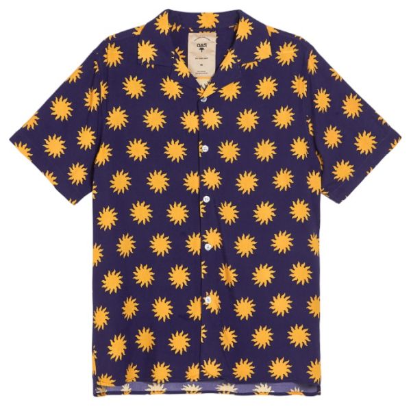 OAS Sunday Sun Viscose Overhemd Paars