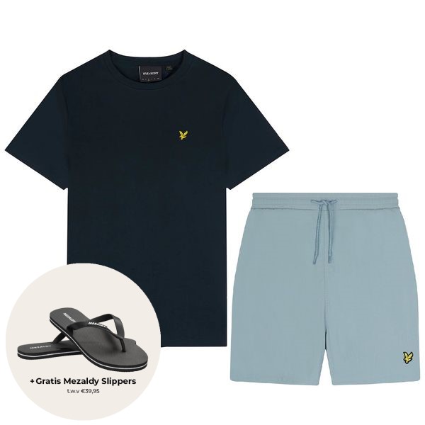 Lyle & Scott Zomerset Navy Blauw