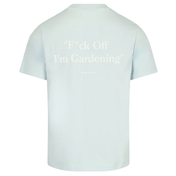 Bram’s Fruit Gardening T-shirt Licht Blauw