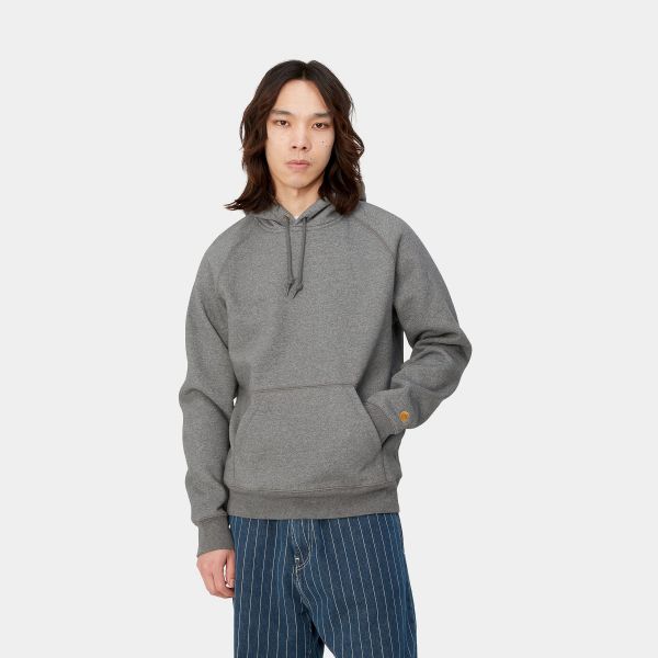 Carhartt Chase Hoodie Antraciet