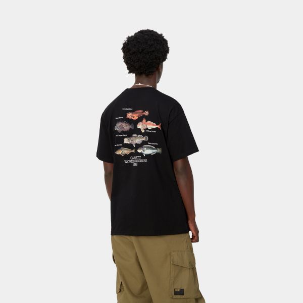 Carhartt Fish T-shirt Zwart