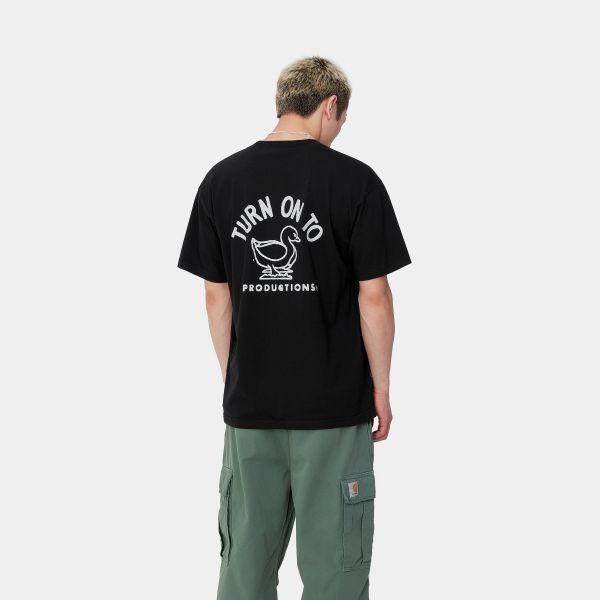 Carhartt Stamp T-shirt Zwart