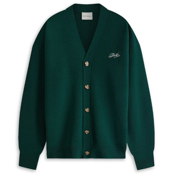 Drôle De Monsieur Drôle Cardigan Donker Groen