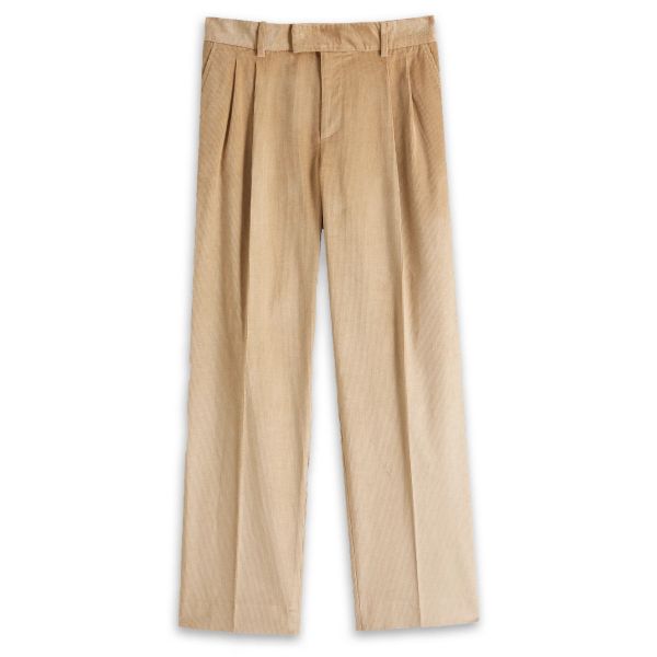 Drôle De Monsieur Golfeur Corduroy Pantalon Beige