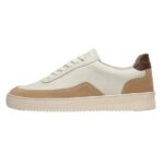 Filling Pieces Mondo Squash Sneaker Off White/Bruin