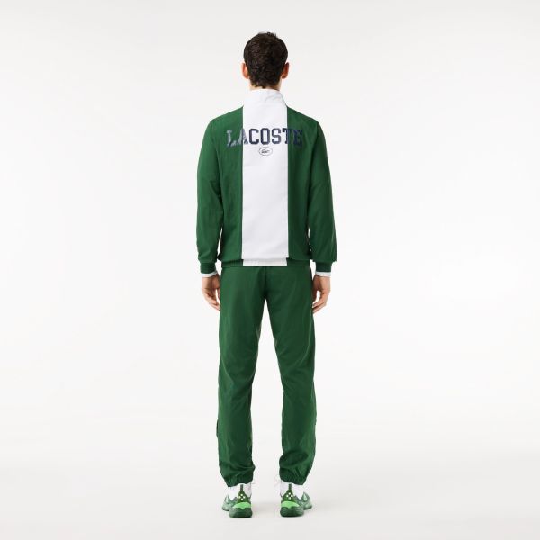 Lacoste Trainingspak Groen/Wit