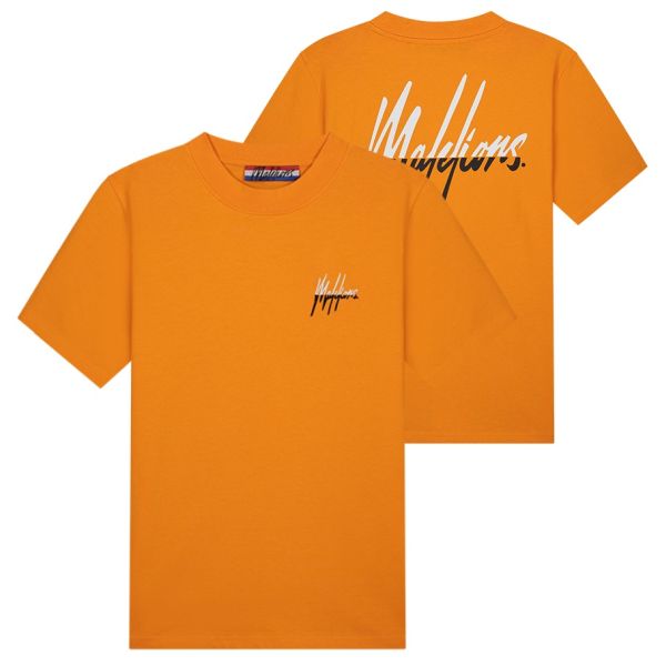 Malelions EK2024 Split T-shirt Oranje