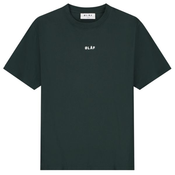 Olaf Block T-shirt Donker Groen