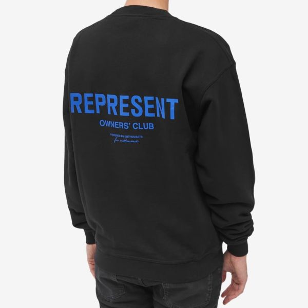 Represent Owners Club Sweater Zwart/Blauw