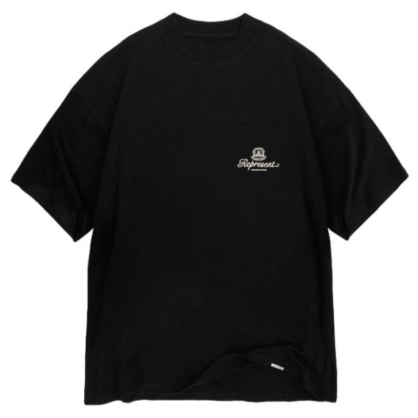 Represent Permanent Vacation Pocket T-shirt Zwart