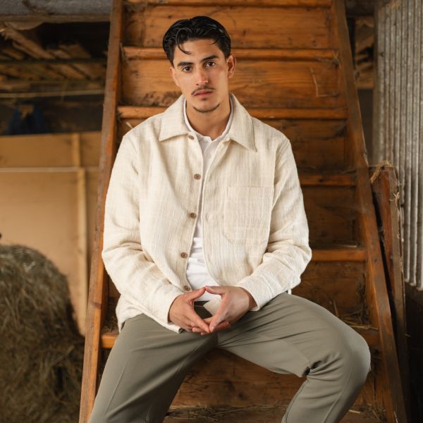 Samsøe Samsøe Sacastor Overshirt Off White