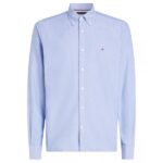 Tommy Hilfiger Solid Heritage Oxford Overhemd Blauw