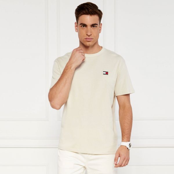 Tommy Jeans Badge T-shirt Off White