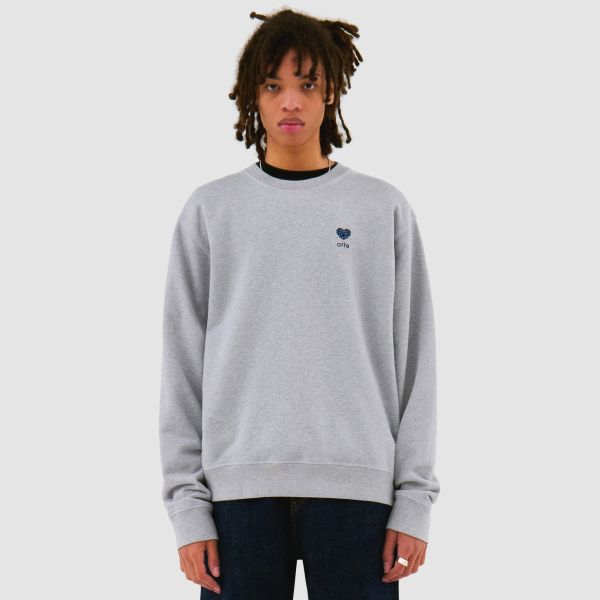 Arte Antwerp Heart Flower Sweater Grijs
