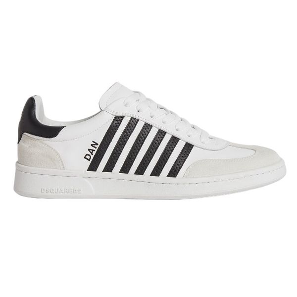 Dsquared2 Boxer Sneaker Wit/Zwart