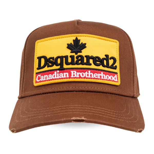 Dsquared2 Canadian Patch Cap Bruin Mezaldy