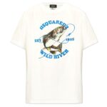 Dsquared2 Wild River T-shirt Wit