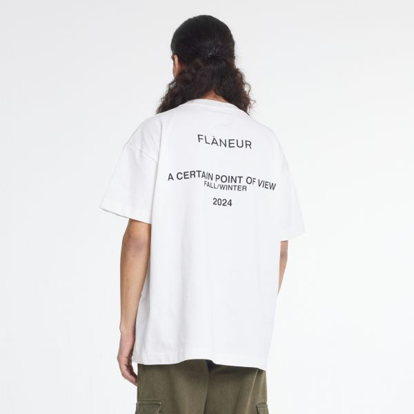 Flâneur Collection T-shirt Wit