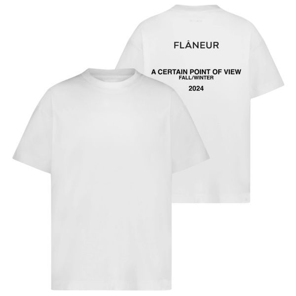 Flâneur Collection T-shirt Wit