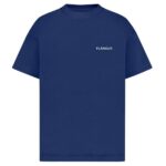 Flâneur Essential T-shirt Donker Blauw
