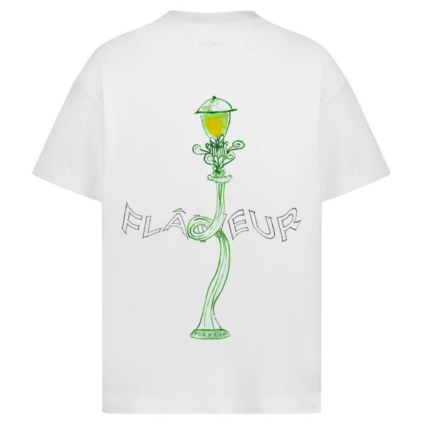 Flâneur Lantern T-shirt Wit