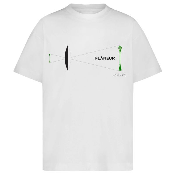 Flâneur Magnifier T-shirt Wit