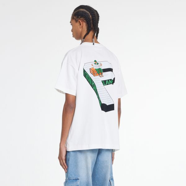 Flâneur Traveler T-shirt Wit