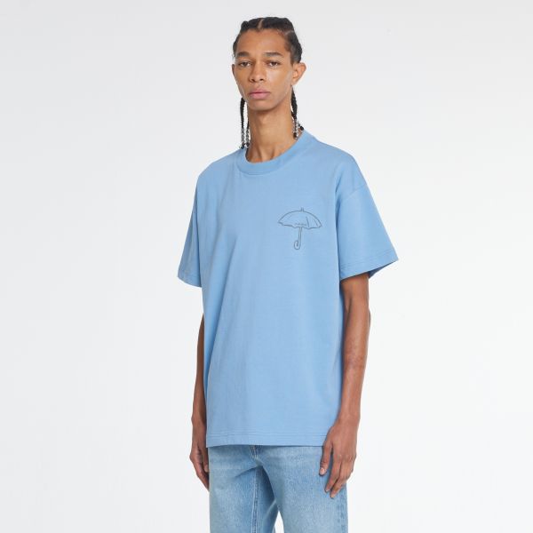 Flâneur Umbrella T-shirt Blauw
